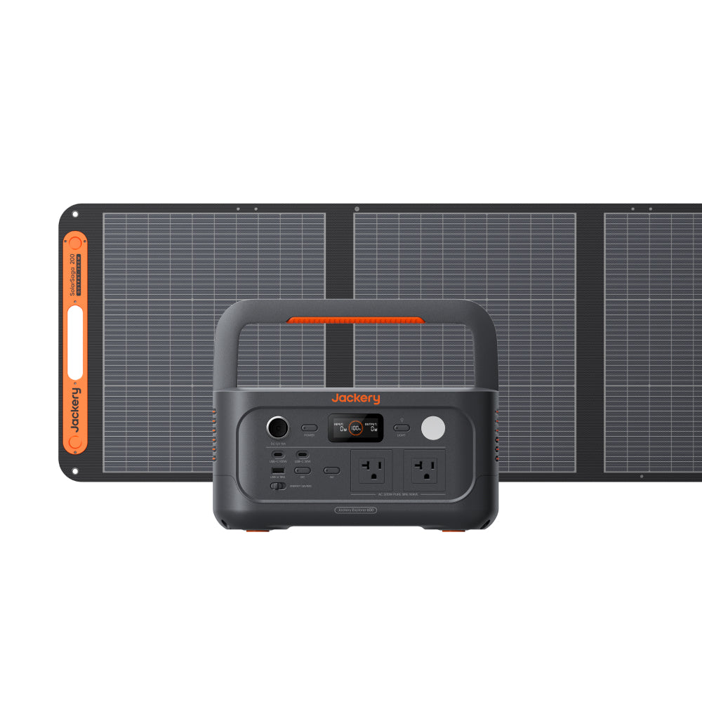 Jackery Solar Generator 600 New ポータブル電源セット