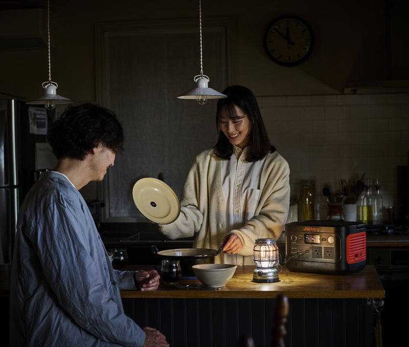 Jackery 600PLusの家電使用例