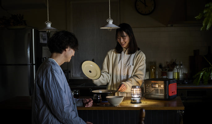 Jackery 600PLusの家電使用例