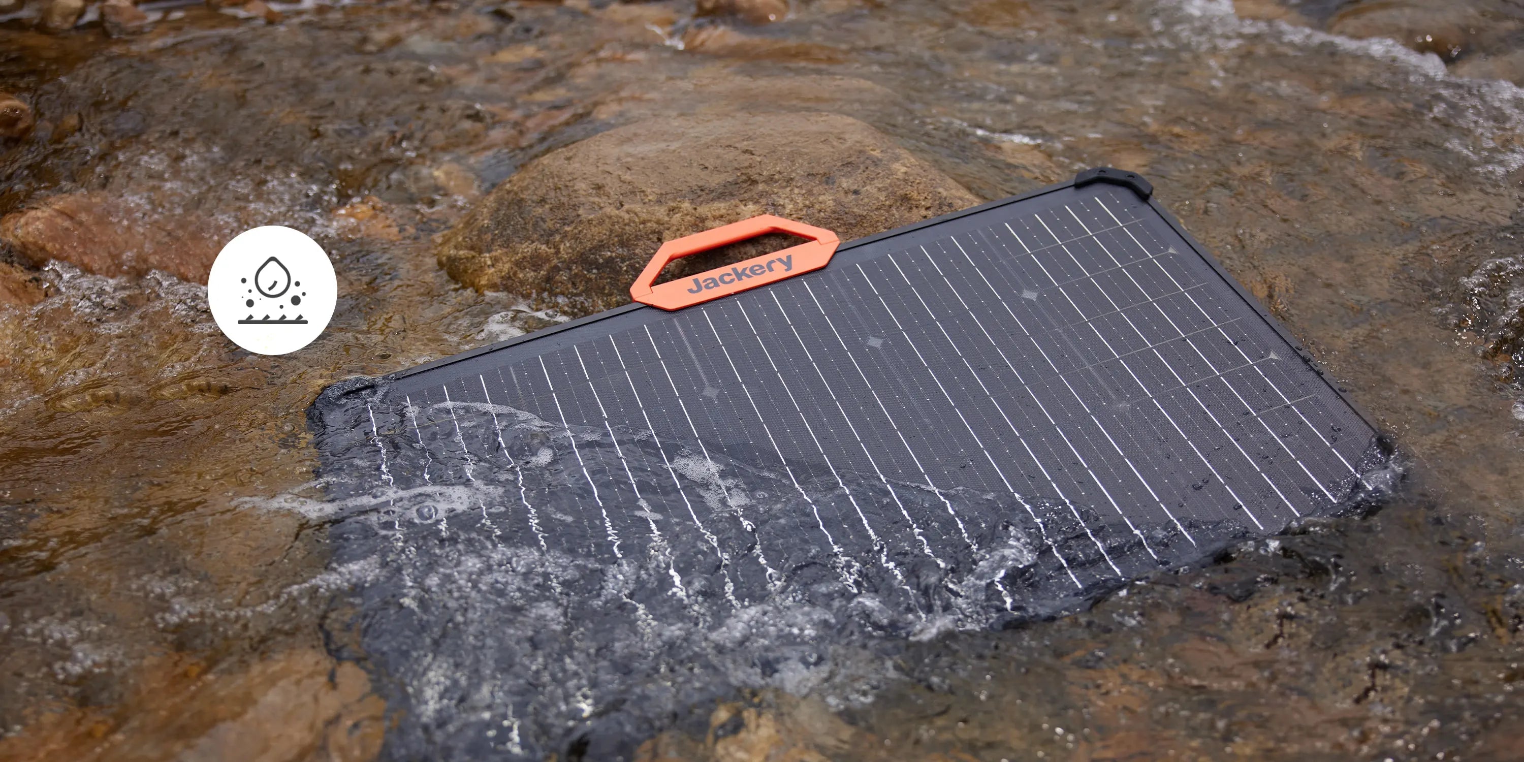 IP68レベルの防水防塵ソーラーパネル「Jackery SolarSaga 80」