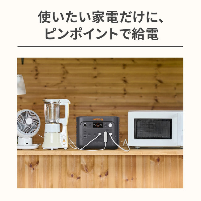 Jackery Solar Generator 1000 New V3 ポータブル電源セット
