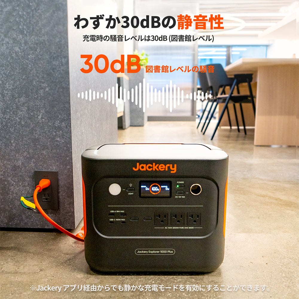 Jackery ポータブル電源 1000 Plus | 1264Wh・2000W出力 | 停電対策