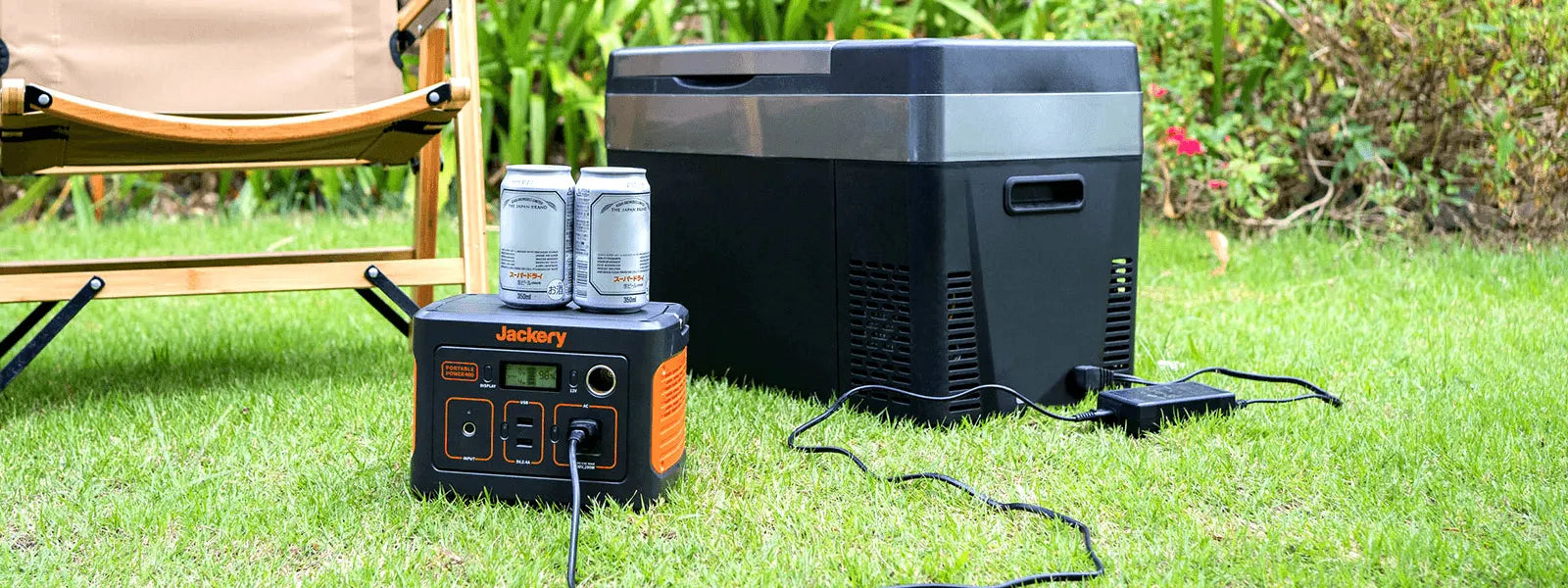 様々な家電を対応できる Jackery Solar Generator 400