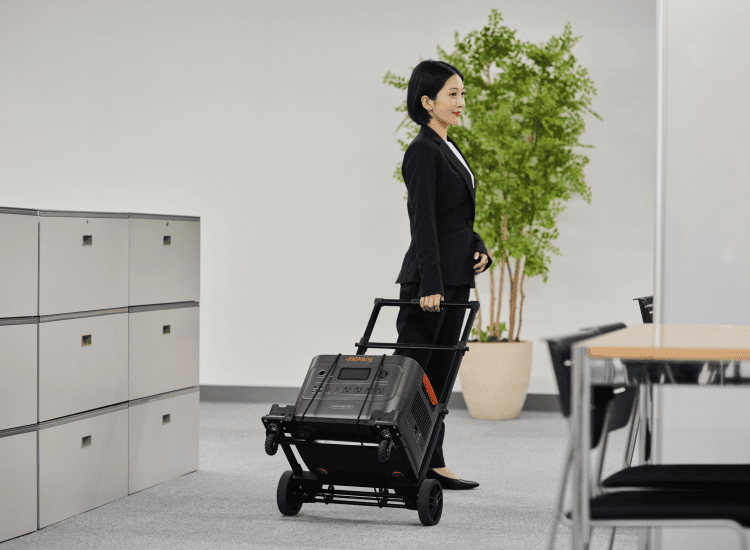 業務用ポータブル電源の選び方：持ち運びやすさ