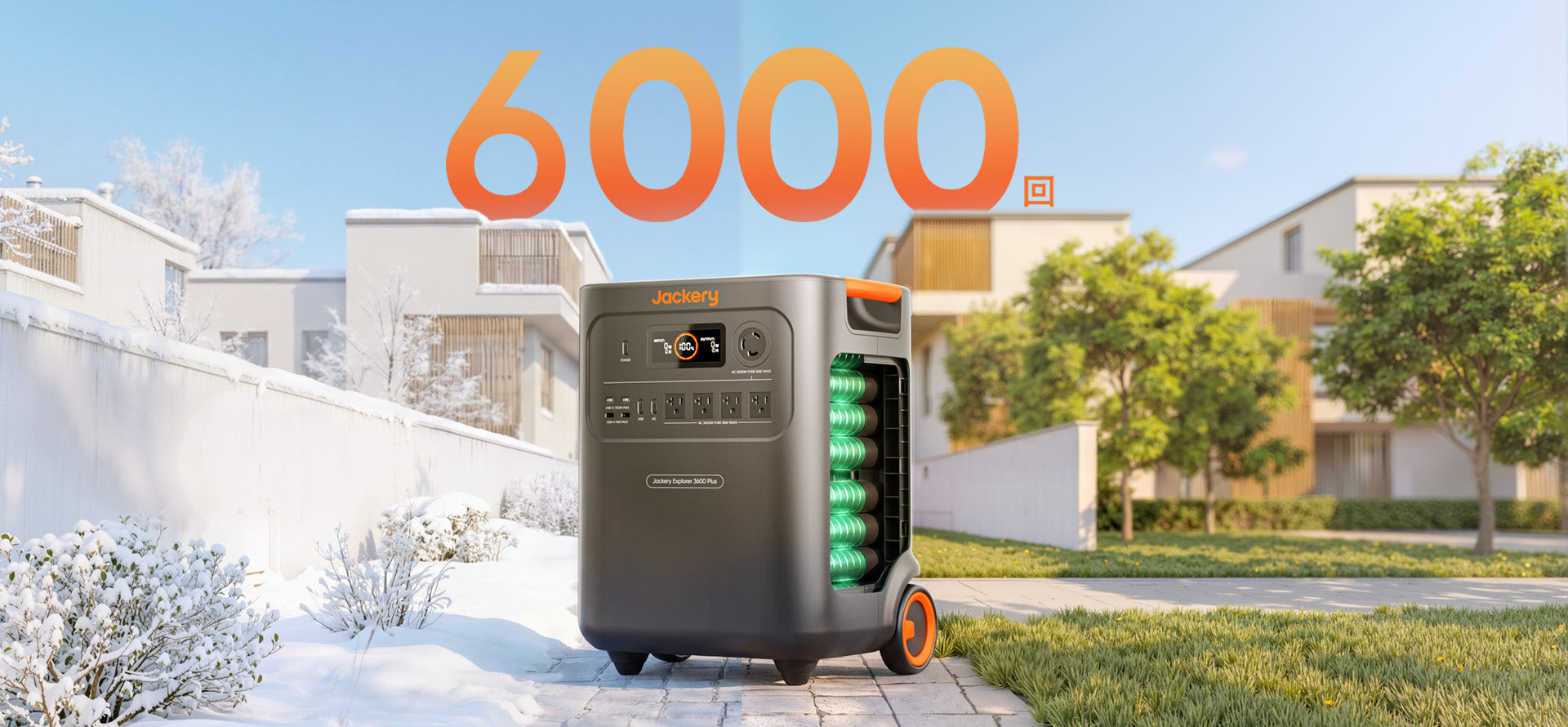 Jackery ポータブル電源 3600 Plus | 3584Wh大容量| 防災・停電対策