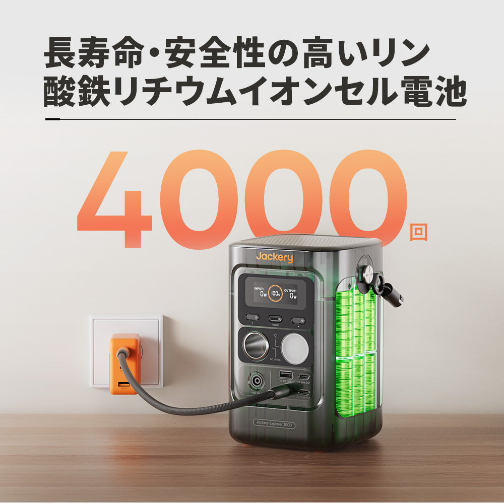 Jackery Solar Generator 300D ポータブル電源セット