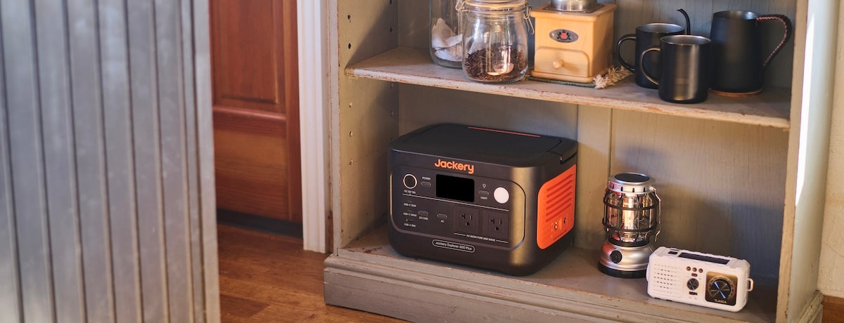 バッテリー節約モードJackeryポータブル電源600Plus