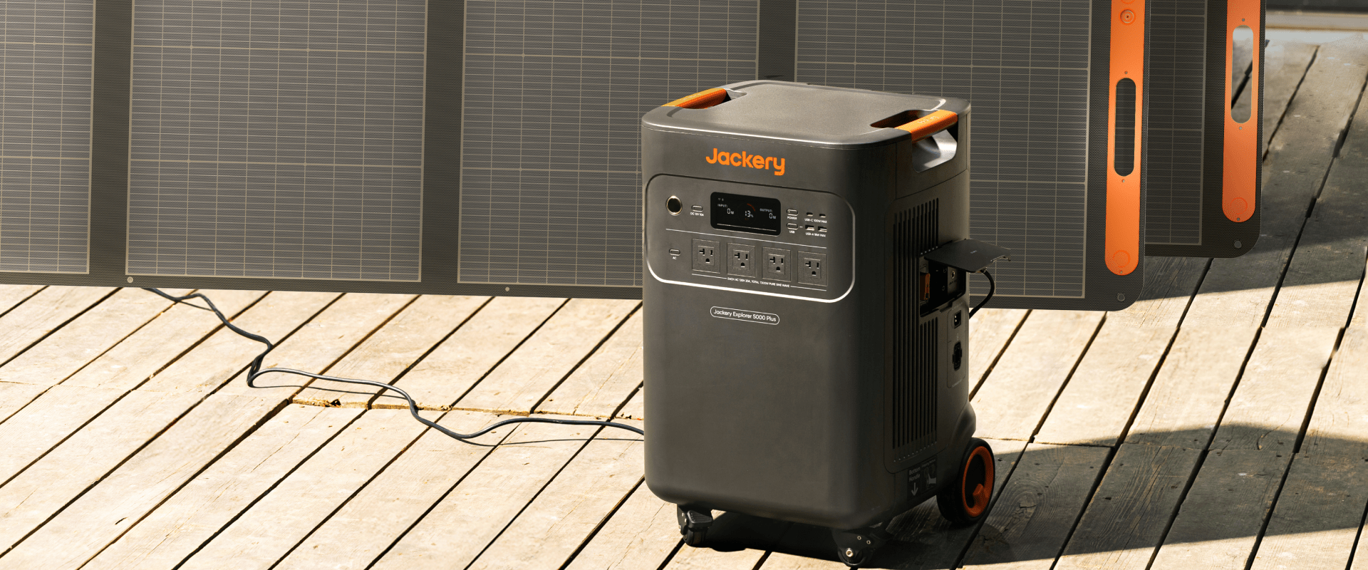 ソーラー充電対応