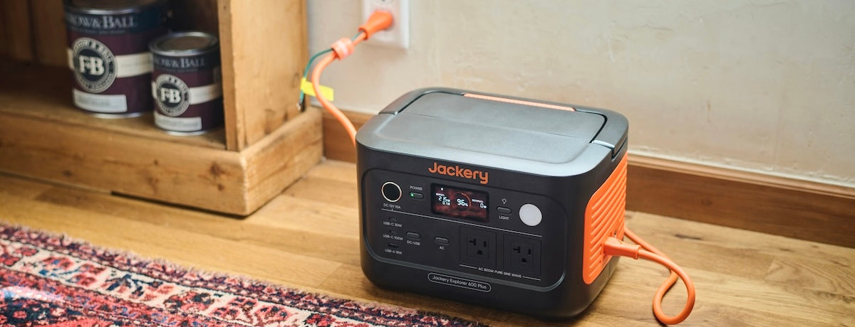 高速充電Jackeryポータブル電源600Plus