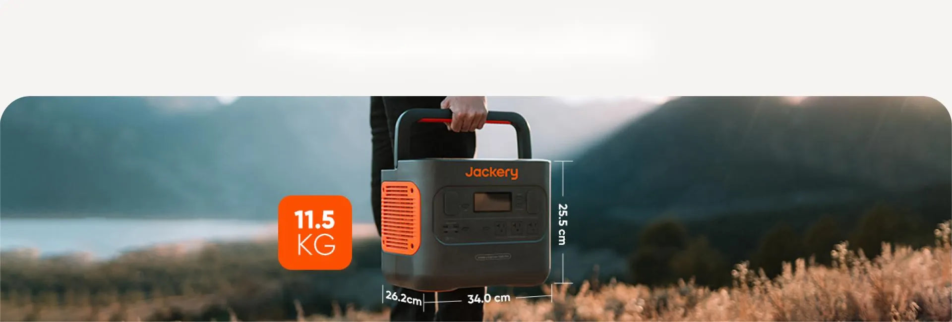 コンパクトで大容量なJackeryポータブル電源1000Pro