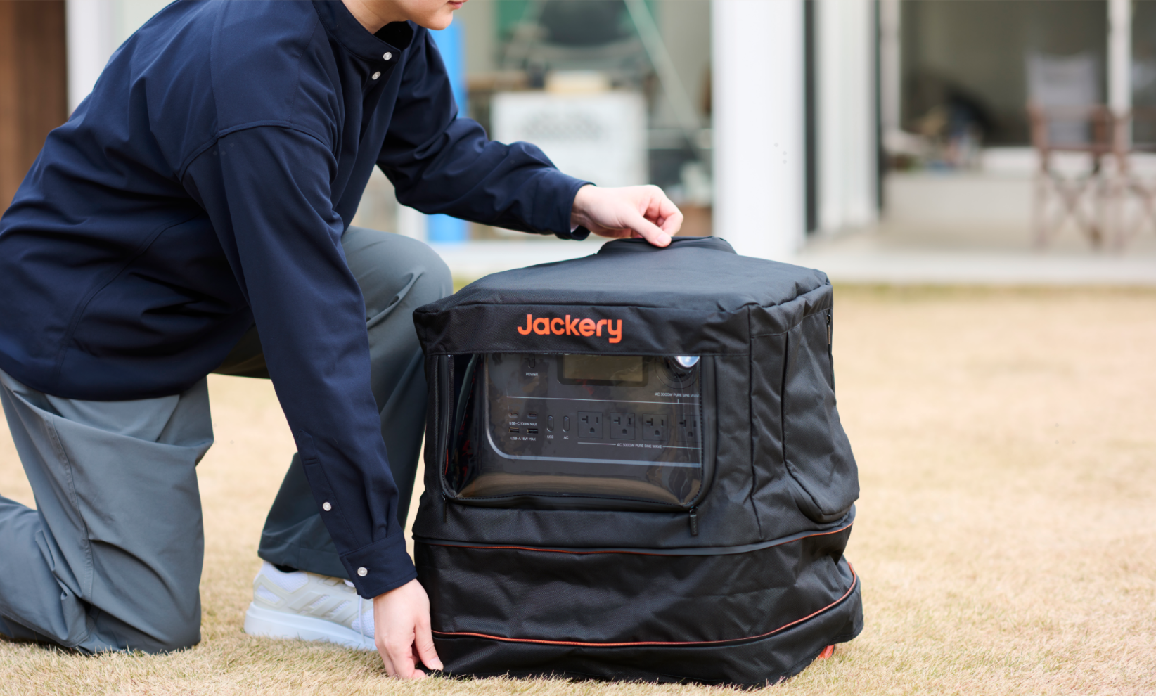 Jackery 保護カバー(ポータブル電源 3600 Plus専用) | 防水・防塵 Jackery 保護カバー(ポータブル電源 3600 Plus専用) | 防水・防塵