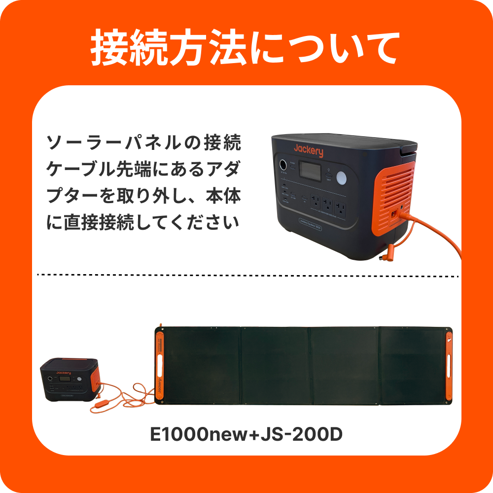 Jackery Solar Generator 1000 New 200W ポータブル電源 ソーラーパネル