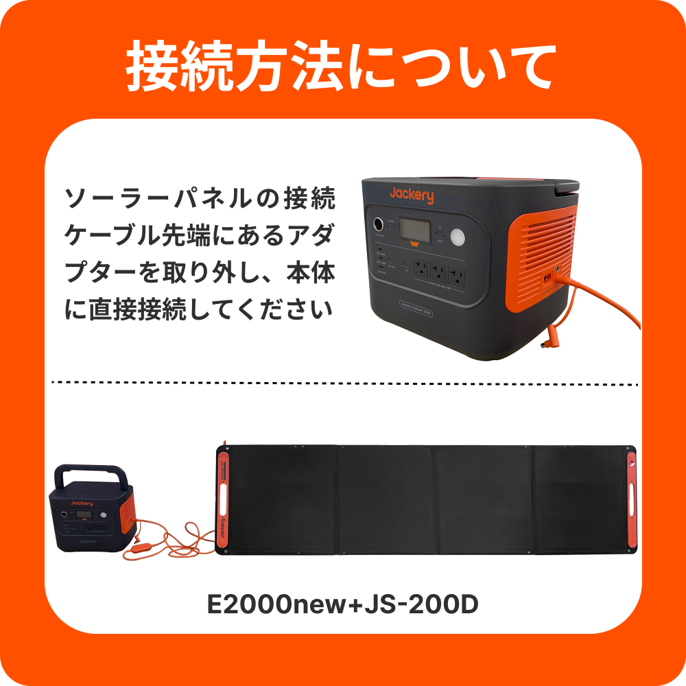 Jackery Solar Generator 2000 New ポータブル電源 セット