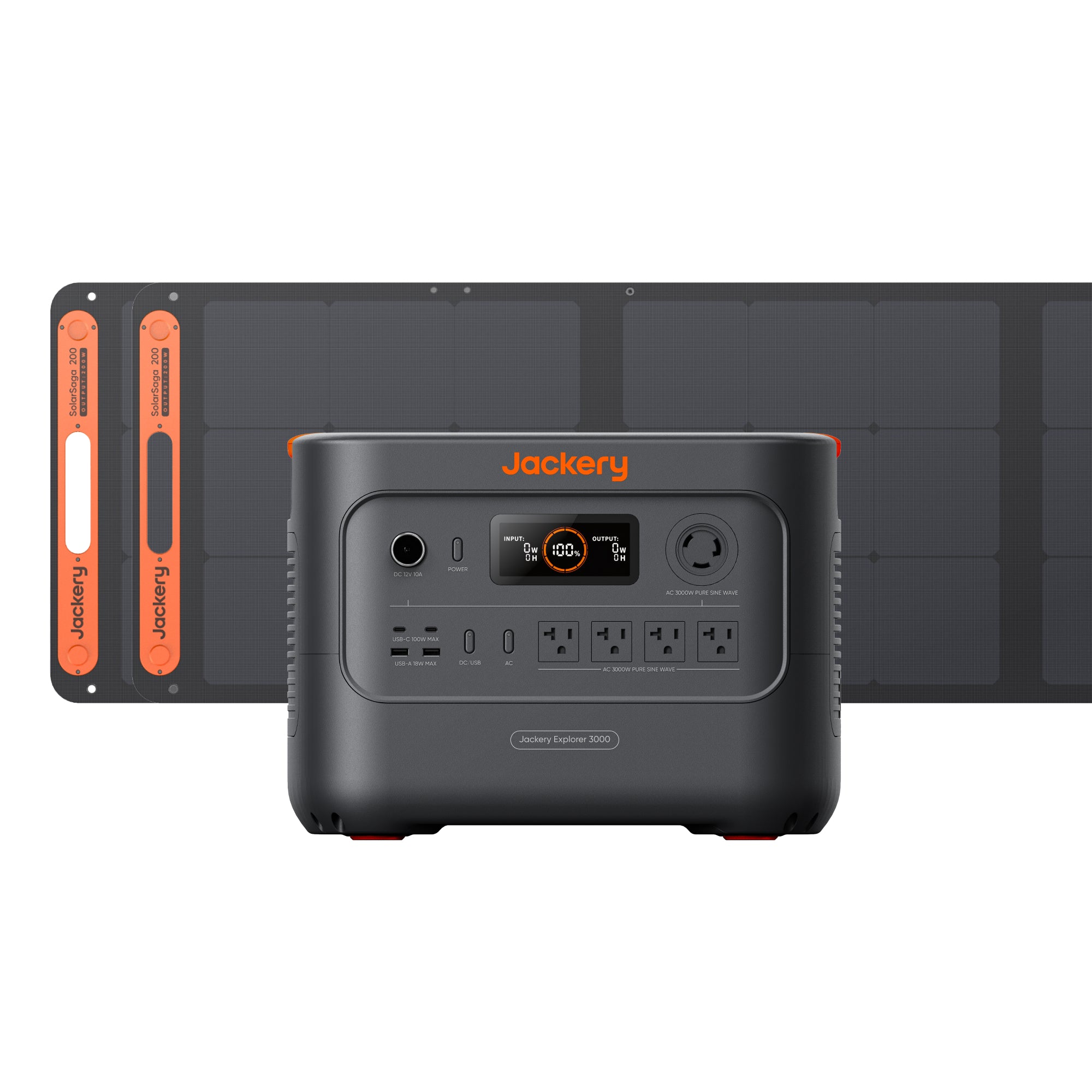 Jackery ポータブル電源 3000 New セット