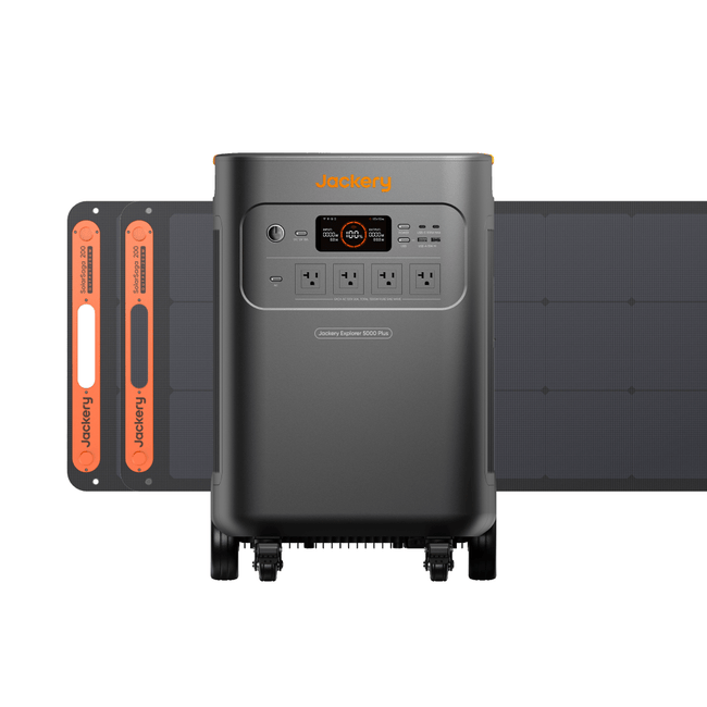 Jackery Solar Generator 5000 Plus ポータブル電源 セット