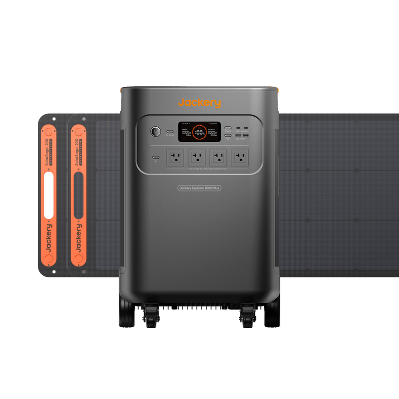 Jackery Solar Generator 5000 Plus（200Wソーラーパネル×2枚）