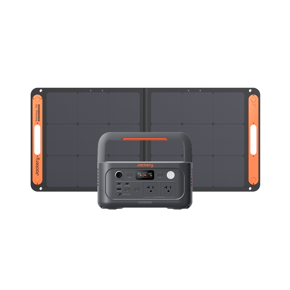 Jackery Solar Generator 500 New 100W ポータブル電源 ソーラーパネル Jackery Solar Generator 500 New 100W ポータブル電源 ソーラーパネル
