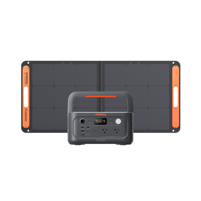 Jackery Solar Generator 500 New 100W ポータブル電源 ソーラーパネル