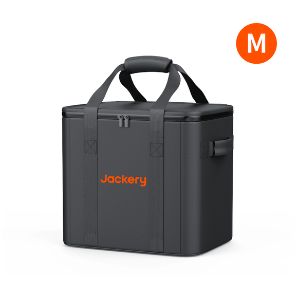 Jackery ポータブル電源 収納バッグ M サイズ正面写真