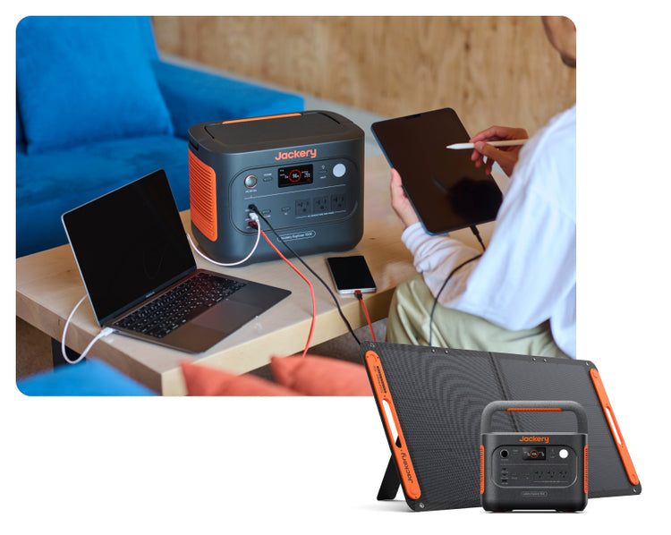 Jackery Solar Generator 1500 New ポータブル電源セット