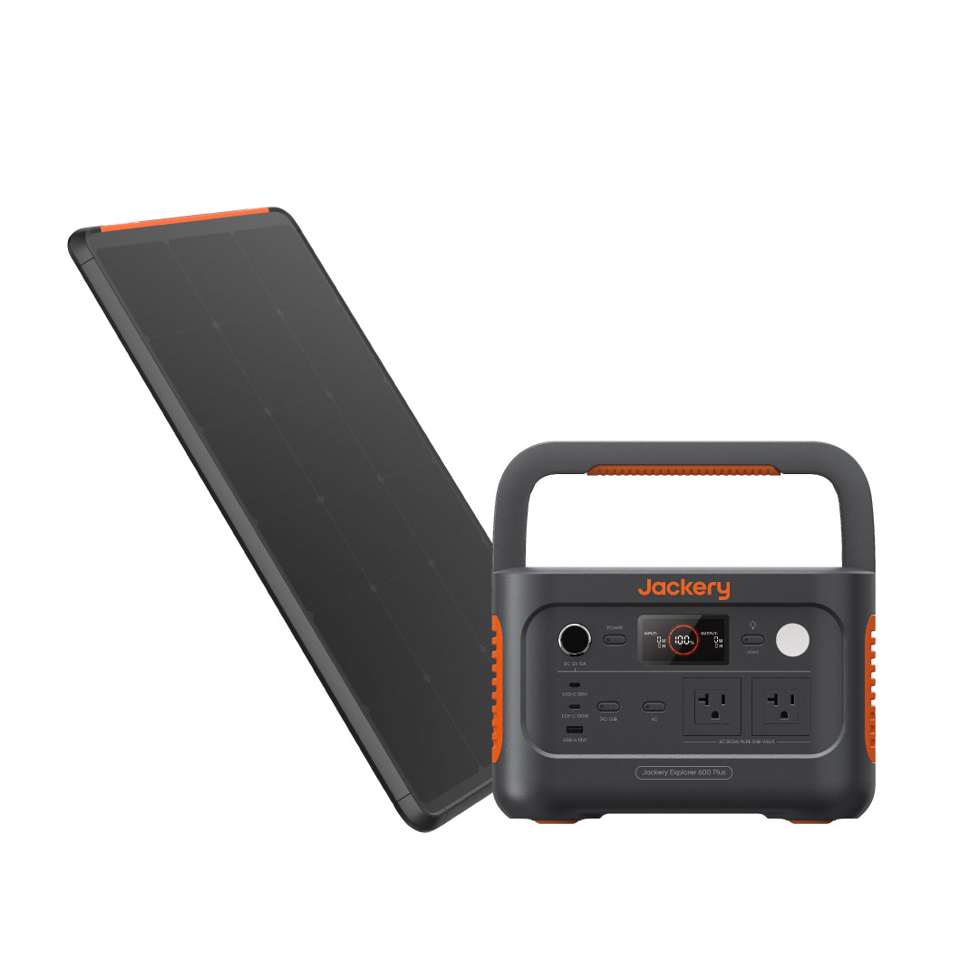 Jackery Solar Generator 600 Plus 100 Prime ポータブル電源 セット