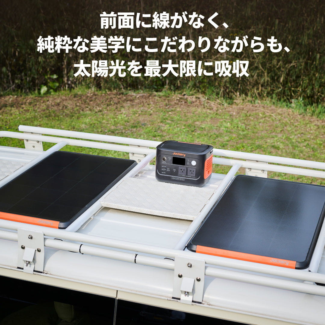 Jackery SolarSaga 100 Prime ソーラーパネル | 変換効率25% IBC両面 Jackery SolarSaga 100 Prime ソーラーパネル | 変換効率25% IBC両面