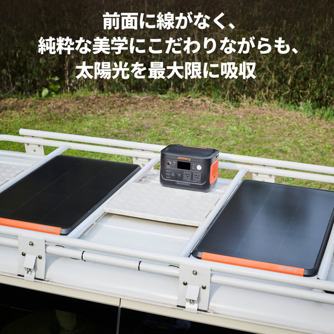 Jackery SolarSaga 100 Prime ソーラーパネル 2枚セット