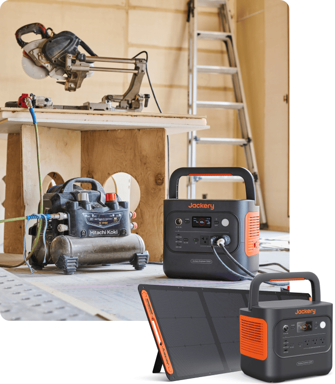 業務用ポータブル電源おすすめ：Jackery Solar Generator 2000 New ポータブル電源 セット