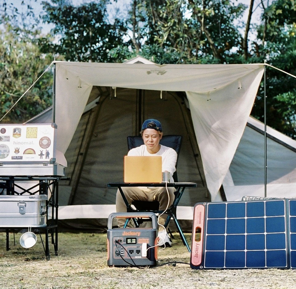 バンライフにおけるポータブル電源の使い道