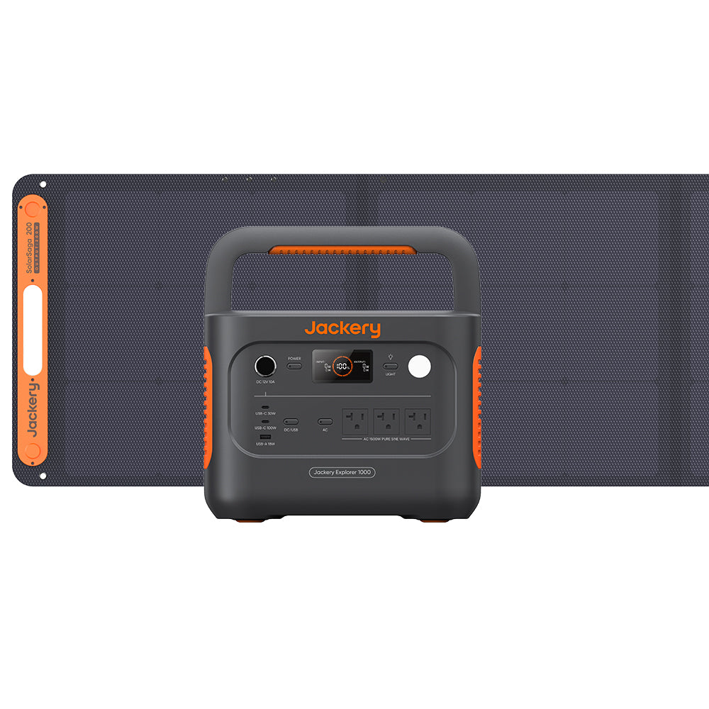 Jackery Solar Generator 1000 New 200W ポータブル電源 ソーラーパネル