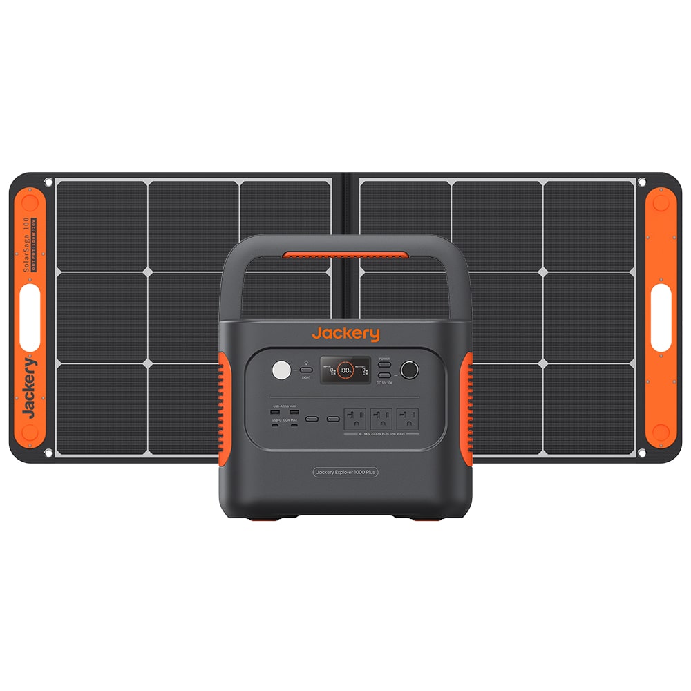 【予約販売・10月下旬頃発送予定】Jackery Solar Generator 1000 Plus ポータブル電源 ソーラーパネル セット