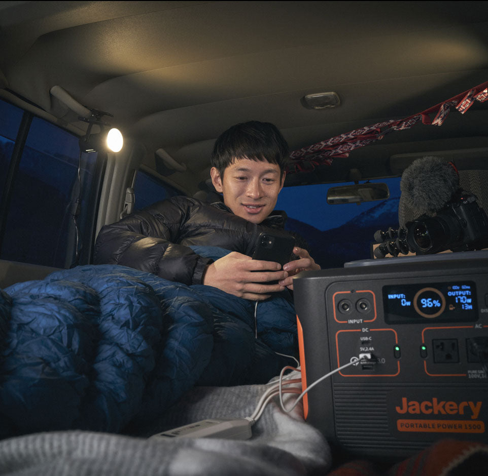 天体観測で役立つポータブル電源