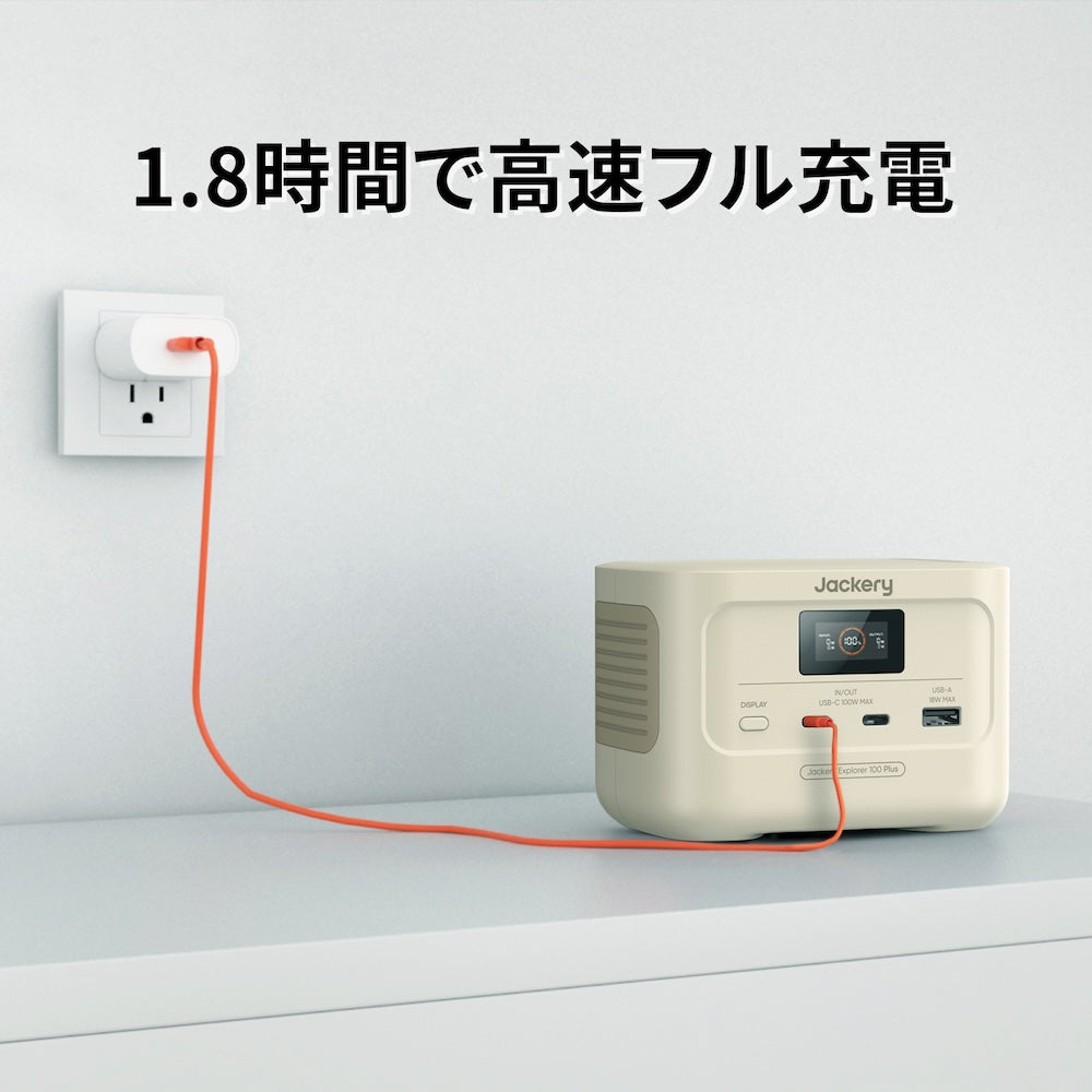 Jackery Solar Generator 100 Plus（サンドゴールド） 40 Air