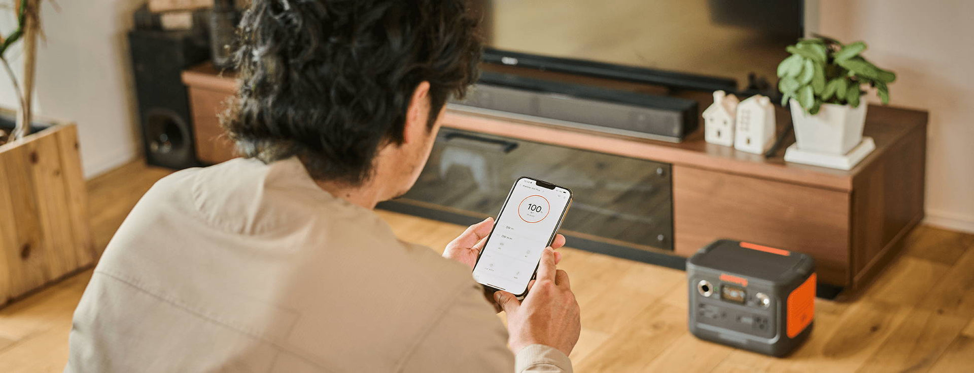 Jackery ポータブル電源 300 Plus アプリで遠隔コントロール