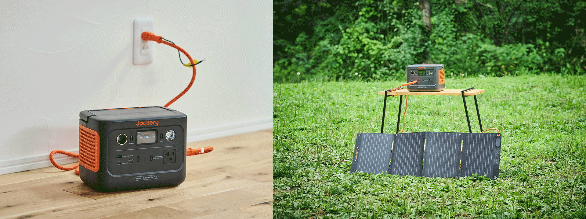 Jackery ポータブル電源 300 Plus AC充電で2時間の高速充電を実現