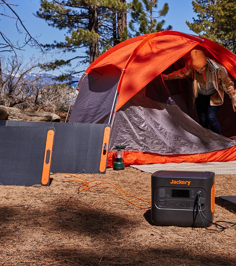 高速ソーラー充電Jackery Solar Generator 2000 Proポータブル電源 ソーラーパネル セット