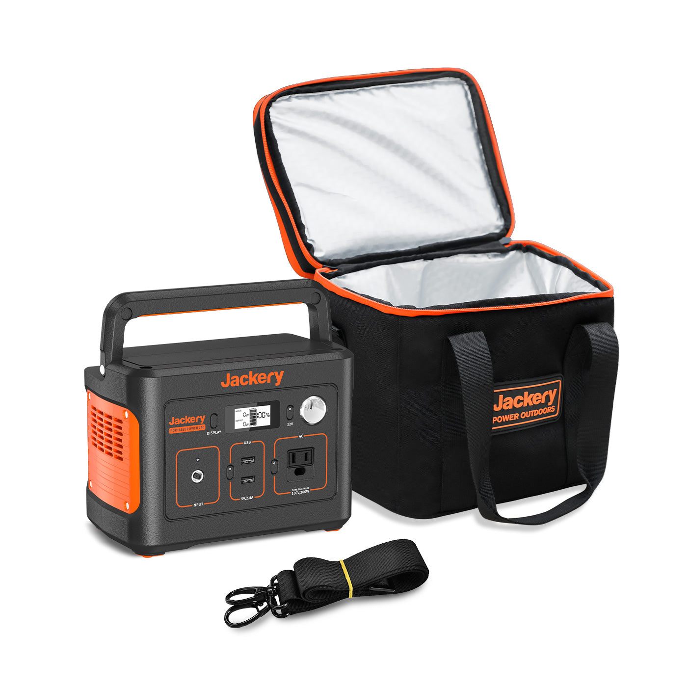 Jackery ポータブル電源 収納バッグ P4 (4173132988494)