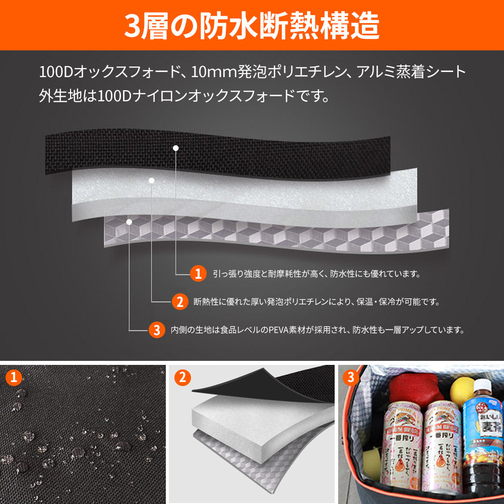 Jackery ポータブル電源 収納バッグ P10 (4752592470094)