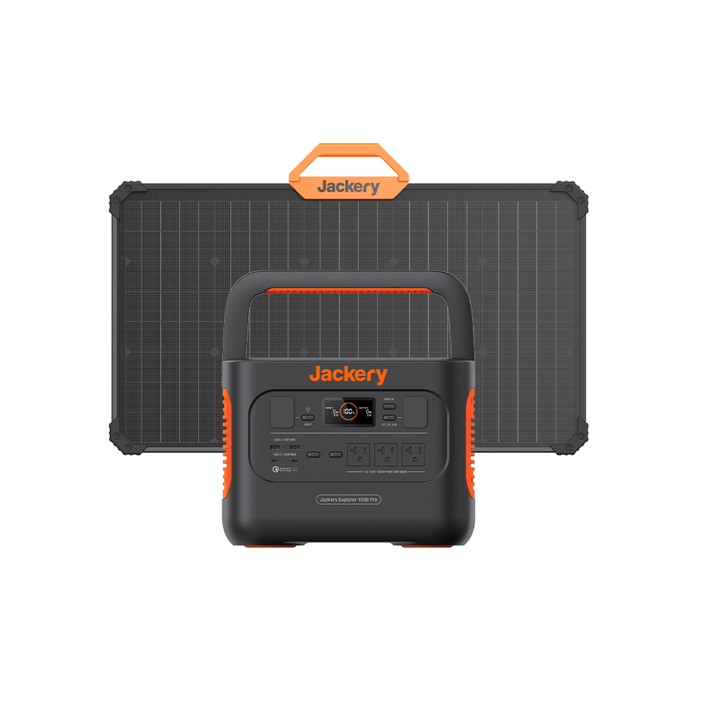 【在庫限り】Jackery Solar Generator 1000 Pro 80W ポータブル電源 ソーラーパネル セット