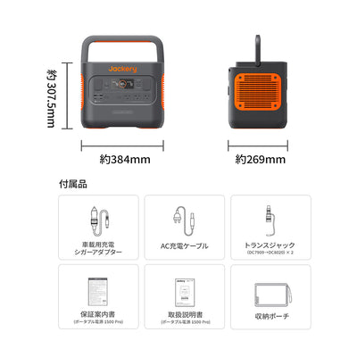 Jackery ポータブル電源 1500 Pro