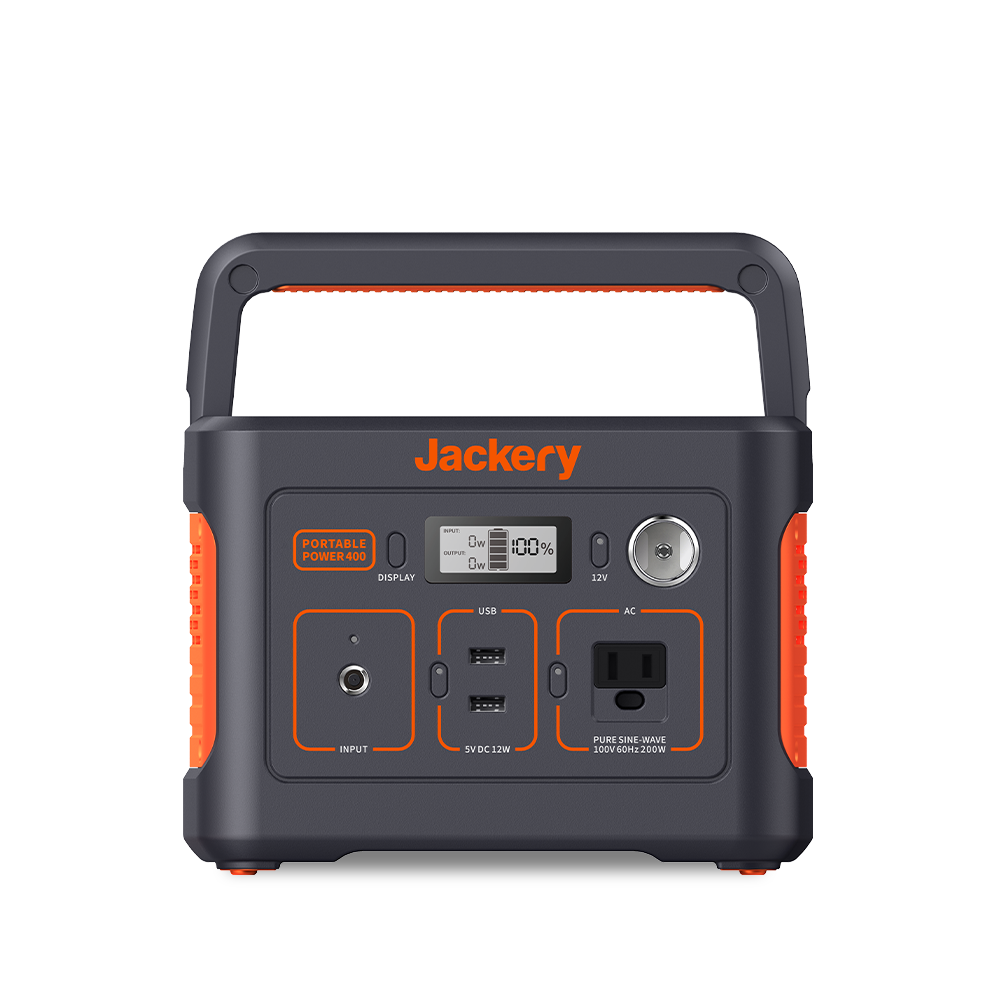 Jackery ポータブル電源 400 大容量 400Wh 蓄電池 アウトドア