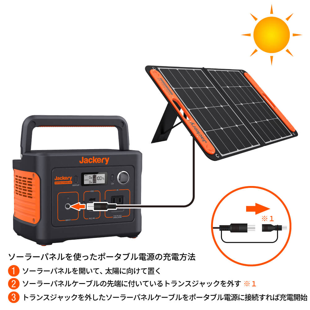 (新品未開封・送料無料) jackery ポータブル電源 400w