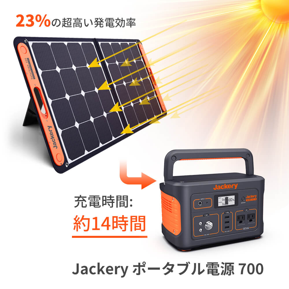 4台セット　jackery ポータブル電源　700