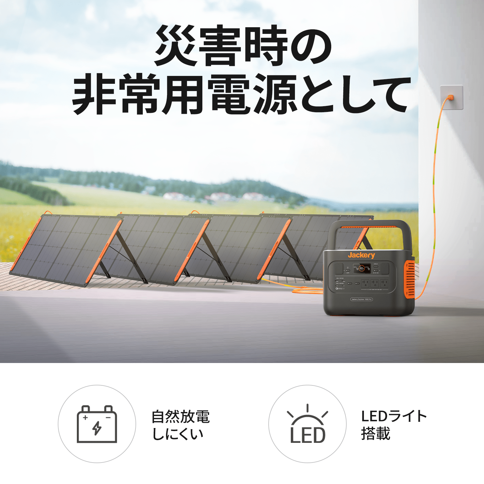 Jackery Solar Generator 1000 Pro 200W ポータブル電源 ソーラーパネル セット