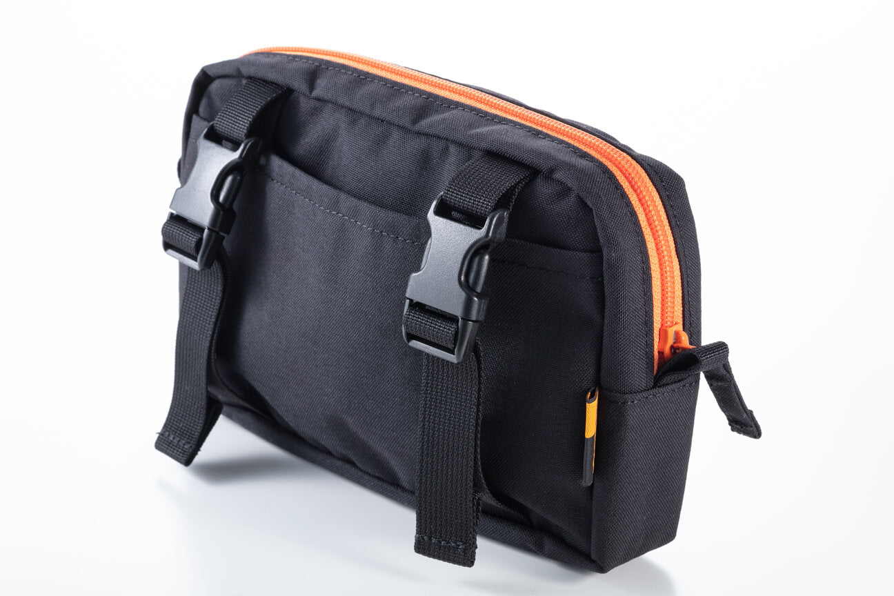 KELTY TRAVEL POUCH 2 S SMU for Jackery　Orange／Black／Graphite (6645540945998)