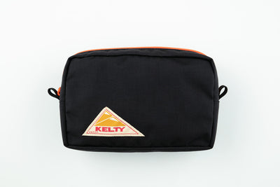 KELTY TRAVEL POUCH 2 S SMU for Jackery　Orange／Black／Graphite (6645540945998)